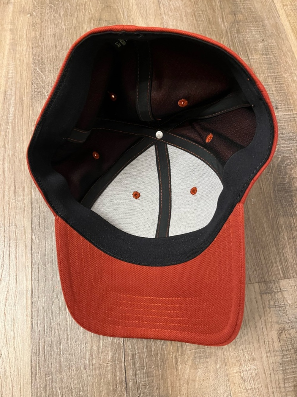 Under Armour Kids Two-Pack Baseball Caps in White and Rust - Picture 4 of 8